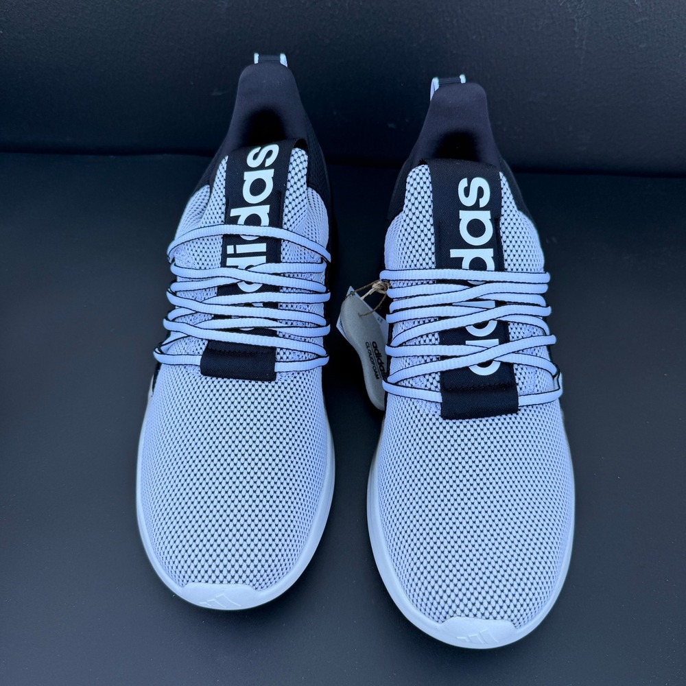 Adidas Lite Racer Adapt 7.0 Men's US 10 White/Black Shoes IE6330 Running - Picture 6 of 10